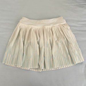 Ivivva Girls Tennis Skirt (White and Blue)